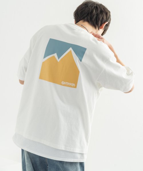 Rocky Monroe(ロッキーモンロー)/OUTDOOR PRODUCTS アウトドアプロダクツ プリントTEE 半袖Tシャツ メンズ レディース カジュアル ビッグシルエット ストリート 綿 コットン/img14