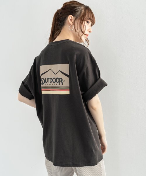 Rocky Monroe(ロッキーモンロー)/OUTDOOR PRODUCTS アウトドアプロダクツ プリントTEE 半袖Tシャツ メンズ レディース カジュアル ビッグシルエット ストリート 綿 コットン/img20