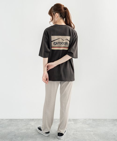 Rocky Monroe(ロッキーモンロー)/OUTDOOR PRODUCTS アウトドアプロダクツ プリントTEE 半袖Tシャツ メンズ レディース カジュアル ビッグシルエット ストリート 綿 コットン/img22