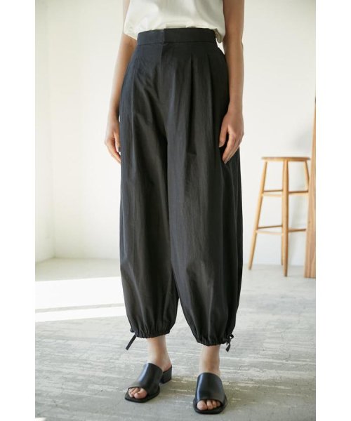 BLACK BY MOUSSY(ブラックバイマウジー)/tucked easy balloon pants/img05