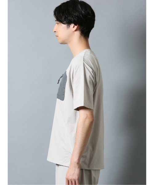 TAKA-Q(タカキュー)/ストレッチ吸水速乾 セットアップ クルーネック半袖Tシャツ/img03