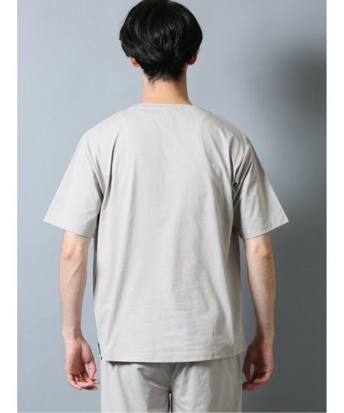 TAKA-Q(タカキュー)/ストレッチ吸水速乾 セットアップ クルーネック半袖Tシャツ/img04