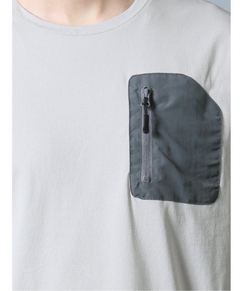 TAKA-Q(タカキュー)/ストレッチ吸水速乾 セットアップ クルーネック半袖Tシャツ/img06