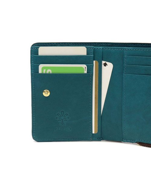 アルベロ 財布 ALBERO 財布 二つ折り 二つ折り財布 Marguerite ミニ財布 本革 革 花柄 ダミエ調 レザー レディース 8788 アルベロ 8788 M1487334597(11440円)