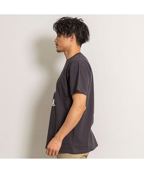 SB Select(エスビーセレクト)/UCLA ベアフェイスロゴプリントクルーネック半袖ビッグTシャツ ユーシーエルエー Tシャツ メンズ カレッジロゴ ルーズシルエット カルフォルニア ロサンゼル/img03
