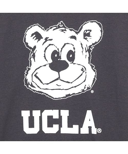 SB Select(エスビーセレクト)/UCLA ベアフェイスロゴプリントクルーネック半袖ビッグTシャツ ユーシーエルエー Tシャツ メンズ カレッジロゴ ルーズシルエット カルフォルニア ロサンゼル/img07
