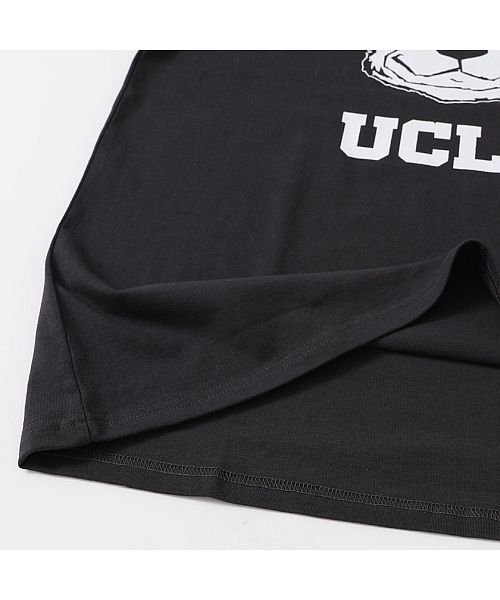 SB Select(エスビーセレクト)/UCLA ベアフェイスロゴプリントクルーネック半袖ビッグTシャツ ユーシーエルエー Tシャツ メンズ カレッジロゴ ルーズシルエット カルフォルニア ロサンゼル/img10