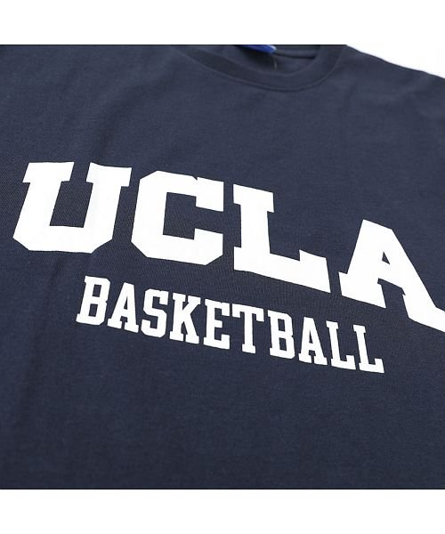 SB Select(エスビーセレクト)/UCLA ロゴプリントクルーネック半袖ビッグTシャツ ユーシーエルエー Tシャツ メンズ カレッジロゴ ルーズシルエット カルフォルニア ロサンゼルス トップス/img08