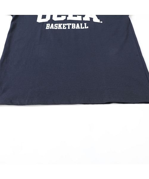 SB Select(エスビーセレクト)/UCLA ロゴプリントクルーネック半袖ビッグTシャツ ユーシーエルエー Tシャツ メンズ カレッジロゴ ルーズシルエット カルフォルニア ロサンゼルス トップス/img10