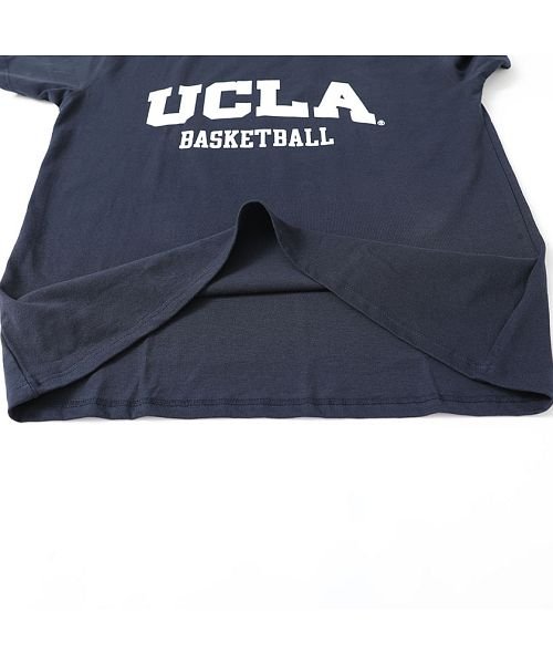 SB Select(エスビーセレクト)/UCLA ロゴプリントクルーネック半袖ビッグTシャツ ユーシーエルエー Tシャツ メンズ カレッジロゴ ルーズシルエット カルフォルニア ロサンゼルス トップス/img11