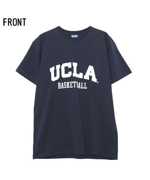 SB Select(エスビーセレクト)/UCLA ロゴプリントクルーネック半袖ビッグTシャツ ユーシーエルエー Tシャツ メンズ カレッジロゴ ルーズシルエット カルフォルニア ロサンゼルス トップス/img13