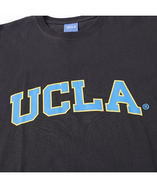 SB Select(エスビーセレクト)/UCLA ロゴプリントクルーネック半袖ビッグTシャツ ユーシーエルエー Tシャツ メンズ カレッジロゴ ルーズシルエット カルフォルニア ロサンゼルス トップス/img08