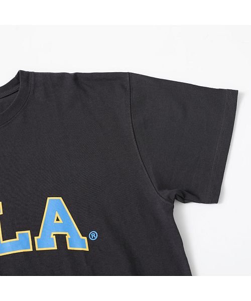 SB Select(エスビーセレクト)/UCLA ロゴプリントクルーネック半袖ビッグTシャツ ユーシーエルエー Tシャツ メンズ カレッジロゴ ルーズシルエット カルフォルニア ロサンゼルス トップス/img09