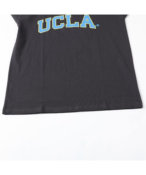 SB Select(エスビーセレクト)/UCLA ロゴプリントクルーネック半袖ビッグTシャツ ユーシーエルエー Tシャツ メンズ カレッジロゴ ルーズシルエット カルフォルニア ロサンゼルス トップス/img10