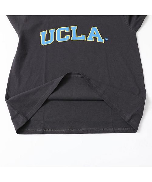 SB Select(エスビーセレクト)/UCLA ロゴプリントクルーネック半袖ビッグTシャツ ユーシーエルエー Tシャツ メンズ カレッジロゴ ルーズシルエット カルフォルニア ロサンゼルス トップス/img11