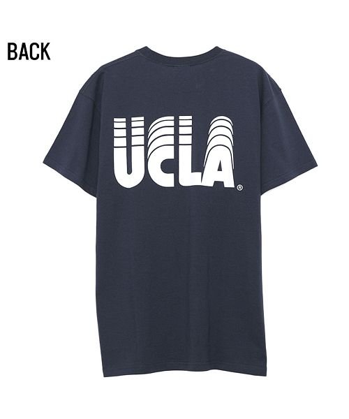 SB Select(エスビーセレクト)/UCLA ワンポイント刺繍入りクルーネック半袖ビッグTシャツ ユーシーエルエー メンズ トップス インナー カットソー クルーネック カレッジロゴ バックプリン/img16