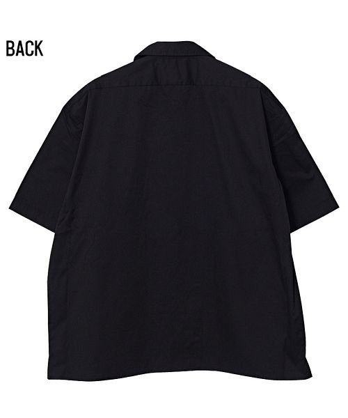 SB Select(エスビーセレクト)/Dickies ビッグシルエット半袖ワークシャツ ディッキーズ シャツ メンズ オシャレ 半袖 国内正規品 大きいサイズ ブランド ワークシャツ オープンカラー/img22