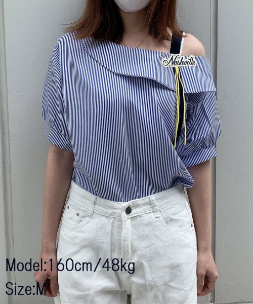 セール Tシャツ レディース オフショルダー かわいい トレンド シャツ ストライプ柄 トップス ブラウス オフェス 韓国ファッション セイヘイショップ Seiheishop Magaseek セール Tシャツ レディース オフショルダー かわいい トレンド シャツ ストライプ柄 トップス ブラウス オフェス 韓国ファッション セイヘイショップ Seiheishop Magaseek