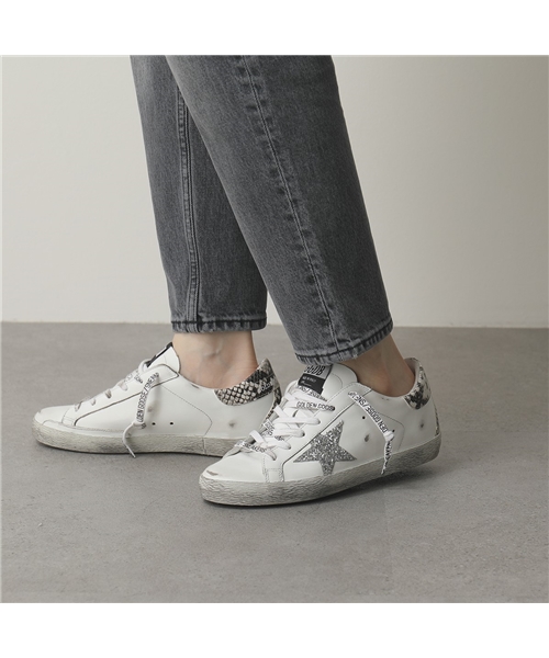 【GOLDEN GOOSE (ゴールデングース)】GWF00102 F000761 SUPER－STAR CLASSIC WITH SPUR  スニーカー ローカ