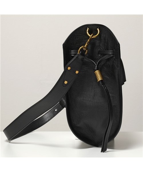 セール Isabel Marant イザベルマラン Bf0095 21p019m Radja レザー ショルダーバッグ クロスボディ ポシェット 鞄 01 Blac イザベルマラン Isabel Marant Magaseek