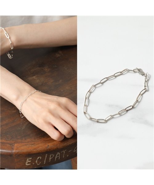 MARAMCS(マラムクス)/【MARAMCS(マラムクス)】MICRO RECTANGLE CHAIN BRACELET JBR3005B チェーン ブレスレット STERLING－SIL/img01