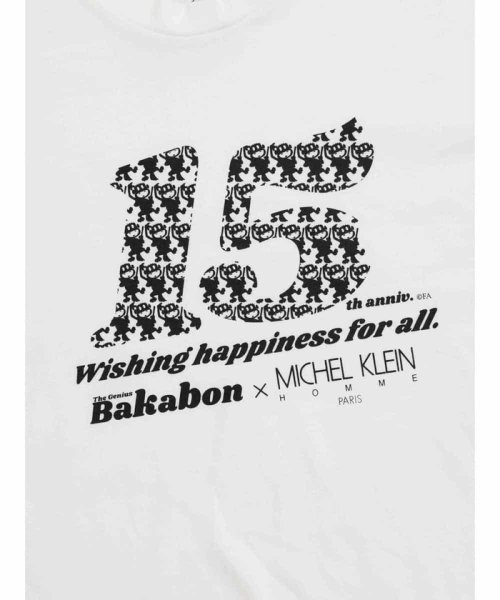 MICHEL KLEIN HOMME(ミッシェルクランオム)/15周年クルーネックＴシャツ（レレレのおじさん）/img04