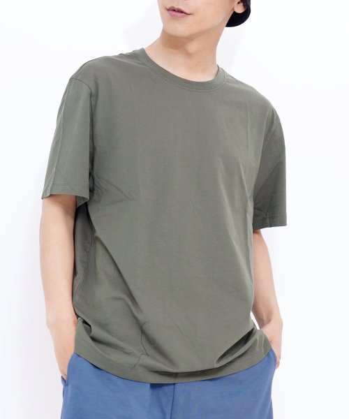 GIORDANO(ジョルダーノ)/GIORDANO/コットンクルーネック半袖Tシャツ/img24