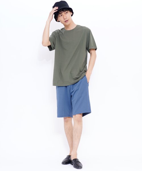 GIORDANO(ジョルダーノ)/GIORDANO/コットンクルーネック半袖Tシャツ/img25