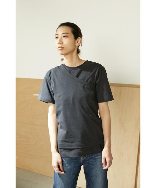 BLACK BY MOUSSY(ブラックバイマウジー)/basic wide t－shirt/img11
