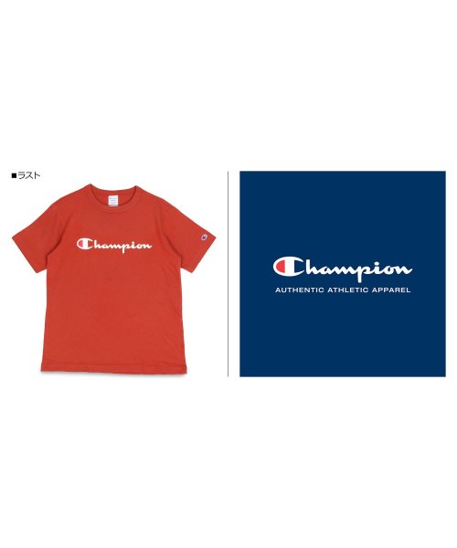 CHAMPION(チャンピオン)/チャンピオン Champion Tシャツ 半袖 メンズ レディース ベーシック BASIC T－SHIRT ブラック ホワイト グレー ネイビー ブラウン ブル/img04