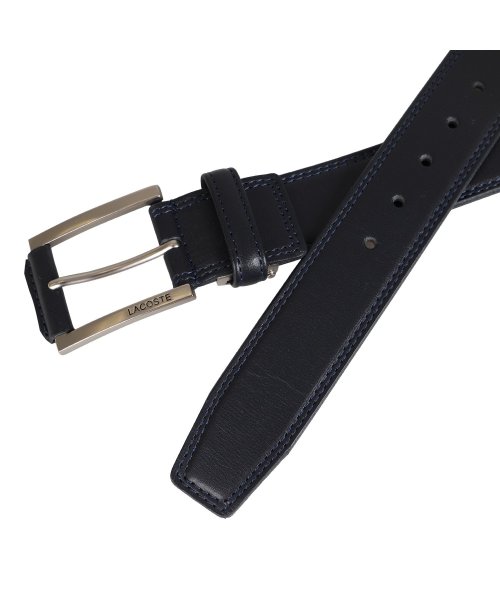 LACOSTE(ラコステ)/ラコステ LACOSTE ベルト メンズ BELT ブラック ネイビー ダークブラウン 黒 LB67855/img02