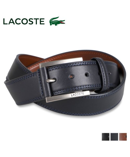 LACOSTE(ラコステ)/ラコステ LACOSTE ベルト メンズ BELT ブラック ネイビー ダークブラウン 黒 LB67855/img05