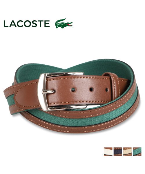 LACOSTE(ラコステ)/ラコステ LACOSTE ベルト メンズ BELT アイボリー ネイビー ベージュ グリーン LB71560/img01