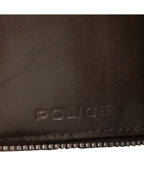 POLICE(ポリス)/ポリス POLICE 二つ折り財布 メンズ ラウンドファスナー 本革 SPAZZOLA MIDDLE WALLET ダーク ネイビー ブラウン グリーン PA－/img09