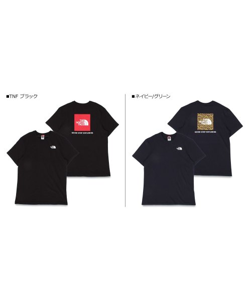 THE NORTH FACE(ザノースフェイス)/ノースフェイス THE NORTH FACE Tシャツ 半袖 メンズ レディース レッドボックス RED BOX TEE ブラック ネイビー 黒 NF0A2TX/img01