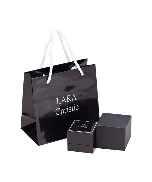 LARA Christie(ララクリスティー)/ララクリスティー ダイヤモンド レーザーホール ピアス 2石 計0.2ct K18 金 ゴールド/img06