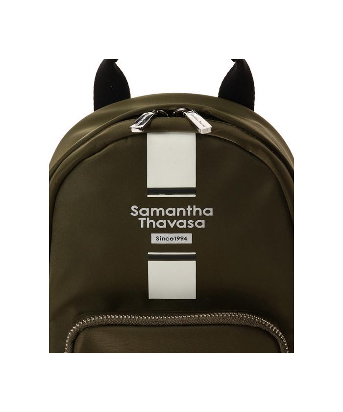 はメッシュ サマンサタバサ Samantha Thavasa ロゴデザインリュック 大