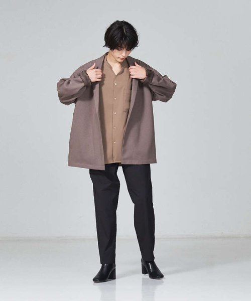 ABAHOUSE(ABAHOUSE)/【MYSELF ABAHOUSE】POLY WOOLLY TWILL ポリウーリ/img03