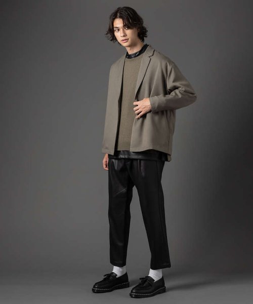 ABAHOUSE(ABAHOUSE)/【MYSELF ABAHOUSE】POLY WOOLLY TWILL ポリウーリ/img05