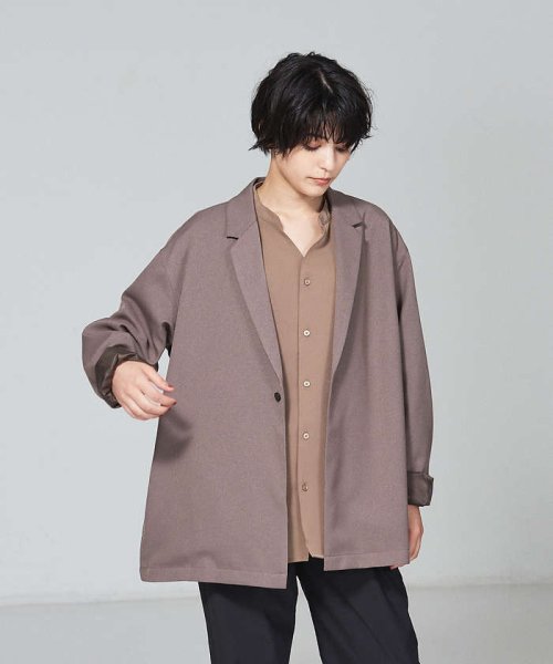 ABAHOUSE(ABAHOUSE)/【MYSELF ABAHOUSE】POLY WOOLLY TWILL ポリウーリ/img12