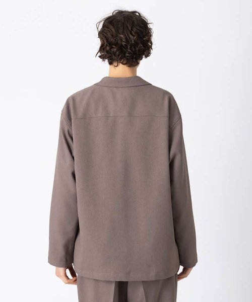 ABAHOUSE(ABAHOUSE)/【MYSELF ABAHOUSE】POLY WOOLLY TWILL ポリウーリ/img20