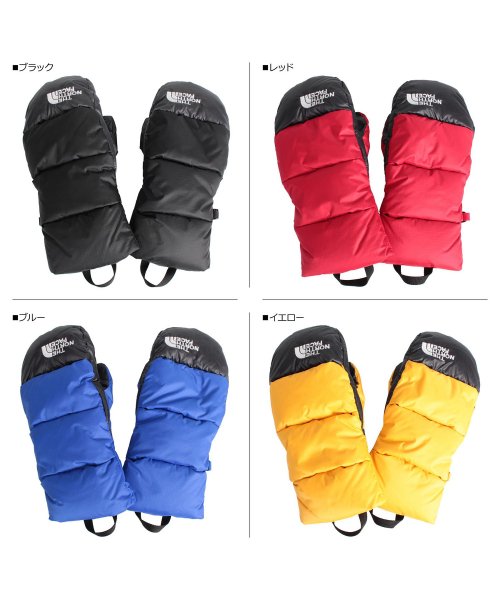 THE NORTH FACE(ザノースフェイス)/ノースフェイス THE NORTH FACE ヌプシ 手袋 グローブ キッズ YOUTH NUPTSE MITT ブラック レッド ブルー イエロー 黒 NF0/img09