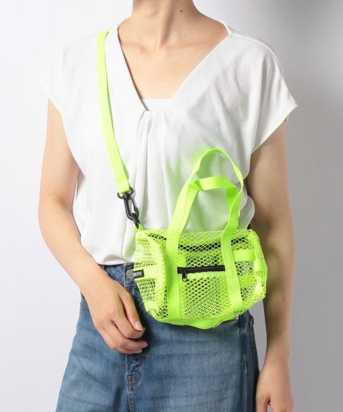 offprice.ec(offprice ec)/【QUATEREFOIL/クォーターフォイル 】Mesh Duffle bag /img06