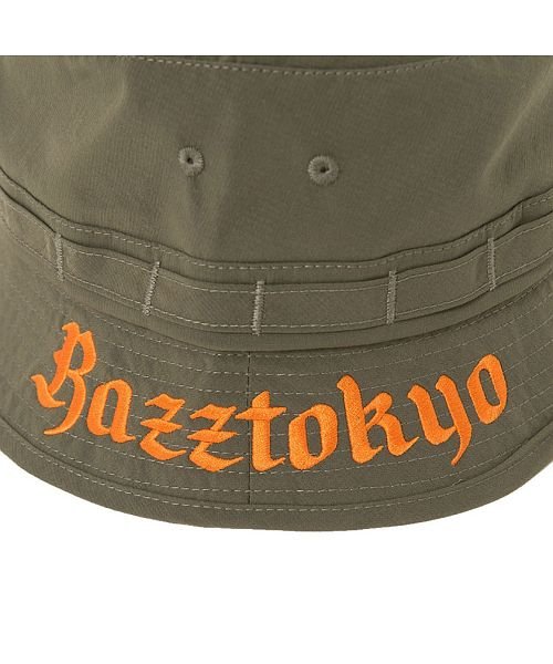 Razzis ロゴ刺繍入りバケットハットメンズ ラズ ブランド おしゃれ 帽子 キャップ Hat Cap プリント アウトドア ラズ Razz Magaseek