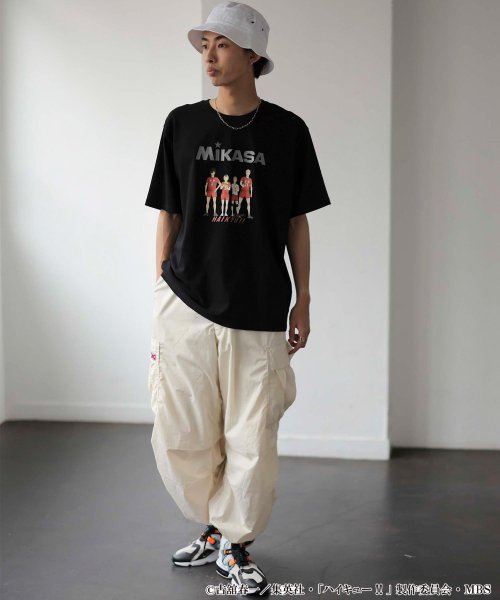 ハイキュー コラボプリントtシャツ ジーラ Geera Magaseek ハイキュー コラボプリントtシャツ ジーラ Geera Magaseek