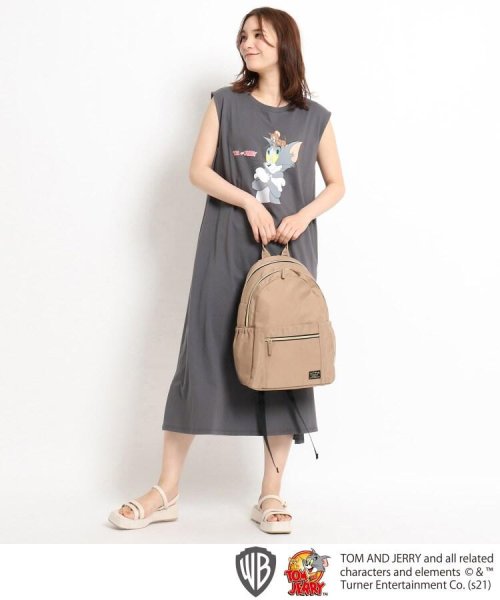 S Ll トム ジェリー プリントミドルワンピース グローブ Grove Magaseek S Ll トム ジェリー プリントミドルワンピース グローブ Grove Magaseek