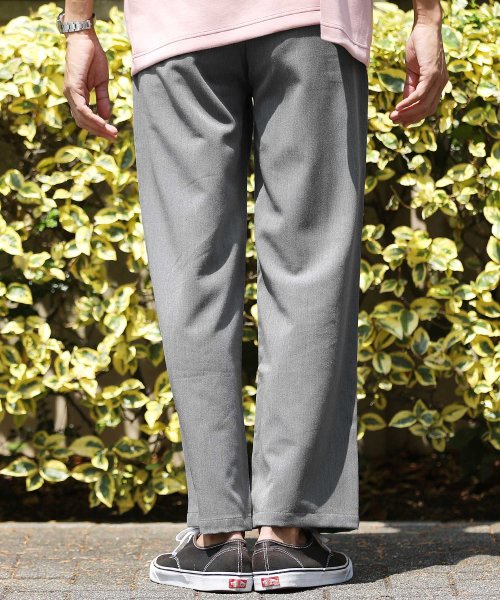 セール Trワイドストレッチパンツ ワイドパンツ メンズ きれいめ おしゃれ ボトムス ワイド ストレッチ ジギーズショップ Jiggys Shop Magaseek