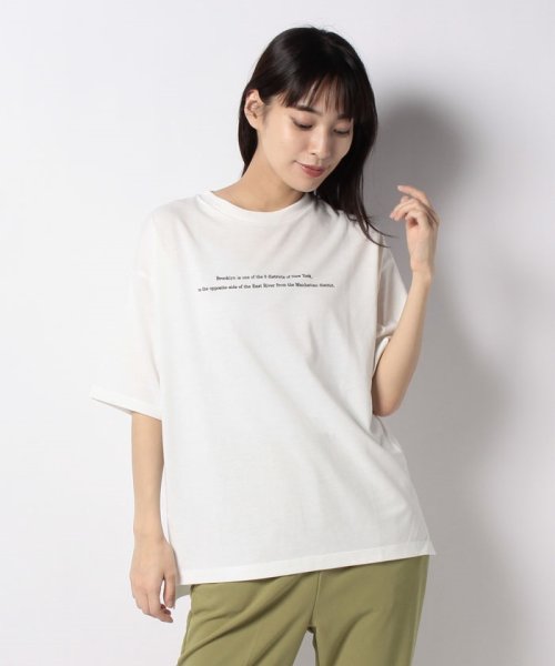 NICE CLAUP OUTLET(ナイスクラップ　アウトレット)/バックフォトTシャツ/img01