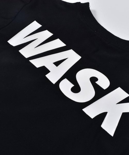 WASK(ワスク)/速乾 メッシュ ロゴ ワッペン プリント ワイド 半袖 Tシャツ (100~16/img19