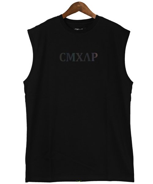 LUXSTYLE(ラグスタイル)/CMXAPオーロラプリントロゴテープノースリーブTシャツ/ノースリーブ Tシャツ メンズ ロゴ プリント ロゴテープ/img08